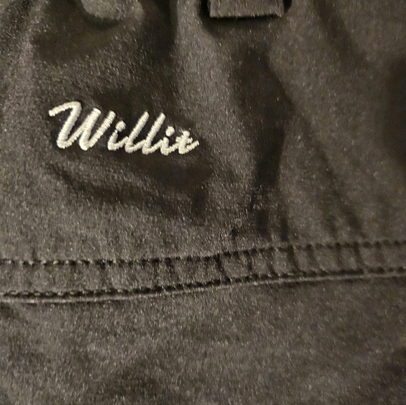 Willit Womens Black Cargo Shorts UPF 50 Hiking Golf SPF Stretch Sz L - Picture 4 of 9